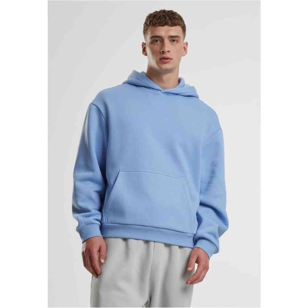 Urban Classics - Fluffy Kapuzenpullover/hoodie - Blau